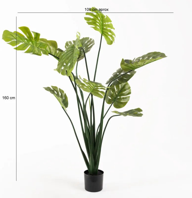 Pianta artificiale Monstera 1,20 cm - 160