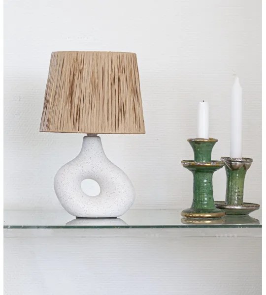 Cottex 8000130-5507 - Lampada da tavolo LUKE 1xE14/8W/230V crema