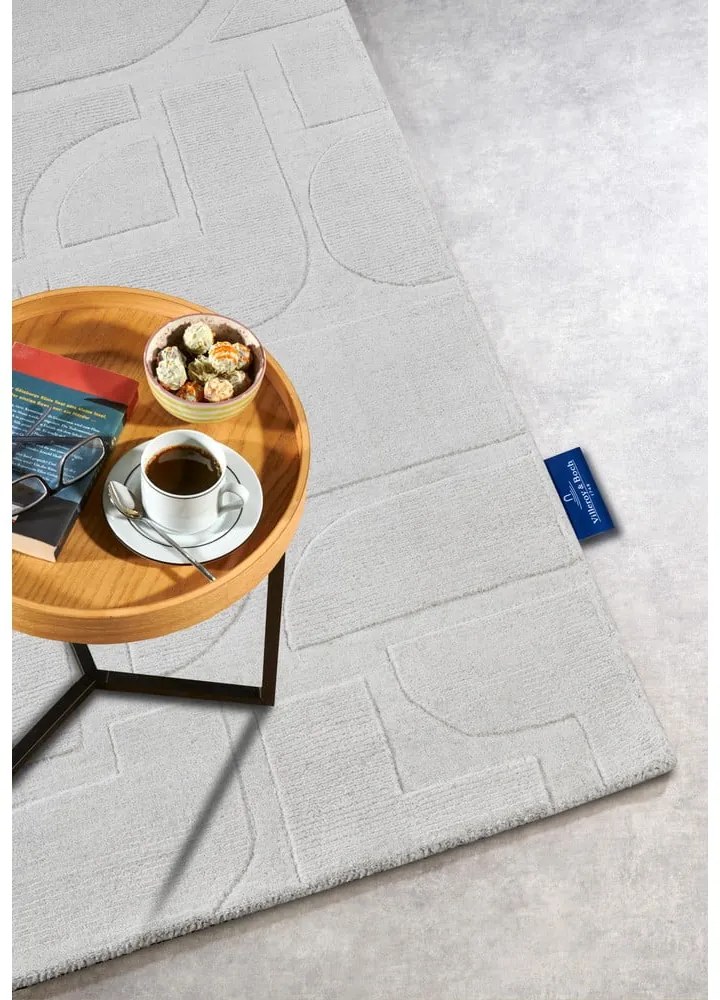 Tappeto color crema in lana tessuto a mano 190x280 cm Alexis - Villeroy&Boch