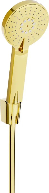 Mexen R-40 set doccia a punto fisso, dorato - 785405052-50