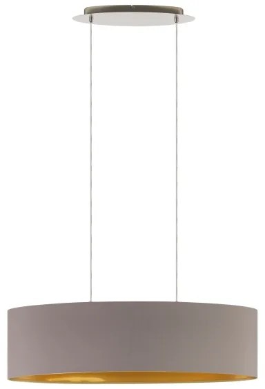 Eglo 31614 - Lampadario a cavo MASERLO 2xE27/60W/230V