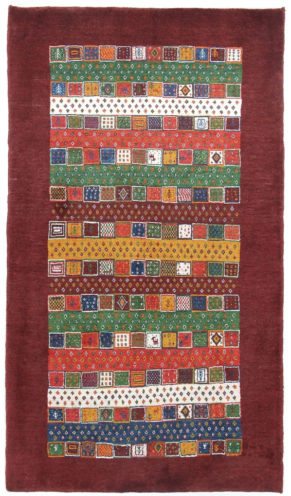 Rizbaft Tappeto 90x150 (Iran) Annodato A Mano