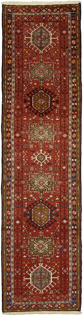 Persian Tappeto persiano 290x80 Rosso (Iran) Annodato A Mano