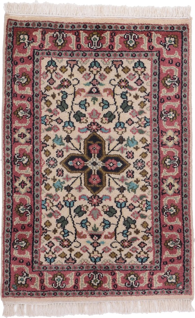 Bidjar Tappeto orientale 90x60 (Indian) Annodato A Mano