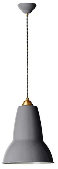 Original 1227 Midi Lampada a Sospensione Ottone Grigio elefante - Anglepoise