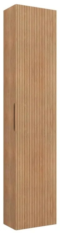Colonna per mobile bagno Power 1 anta P 20 x L 35 x H 160 cm Rovere tabacco