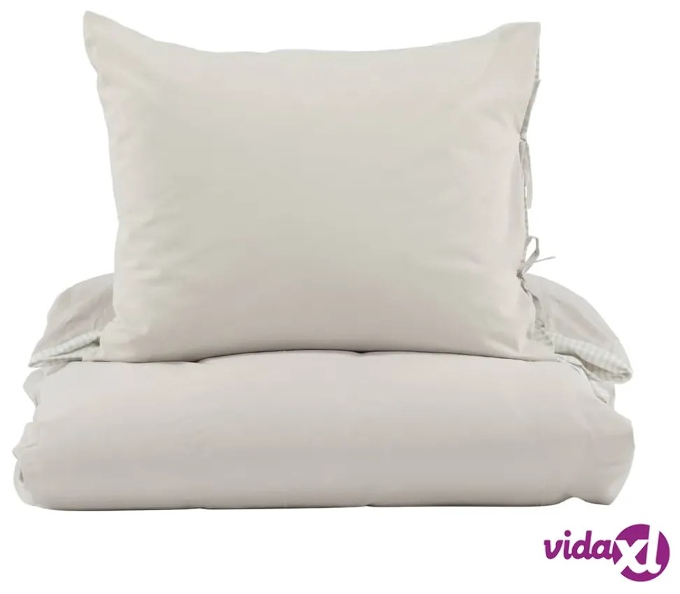 Venture Home Set da Letto Jenna 200x150 cm Cotone Sabbia