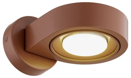 Argon 8902 - Lampada da parete LOTUS 1xGX53/12W/230V colore terracotta