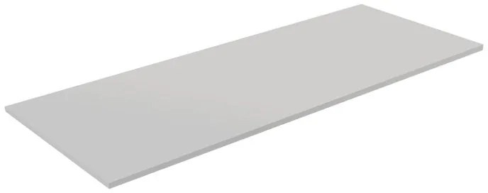 Top per lavabo Compatech VISOBATH L 121 x H 1.2 x P 46 cm grigio mdf, opaco