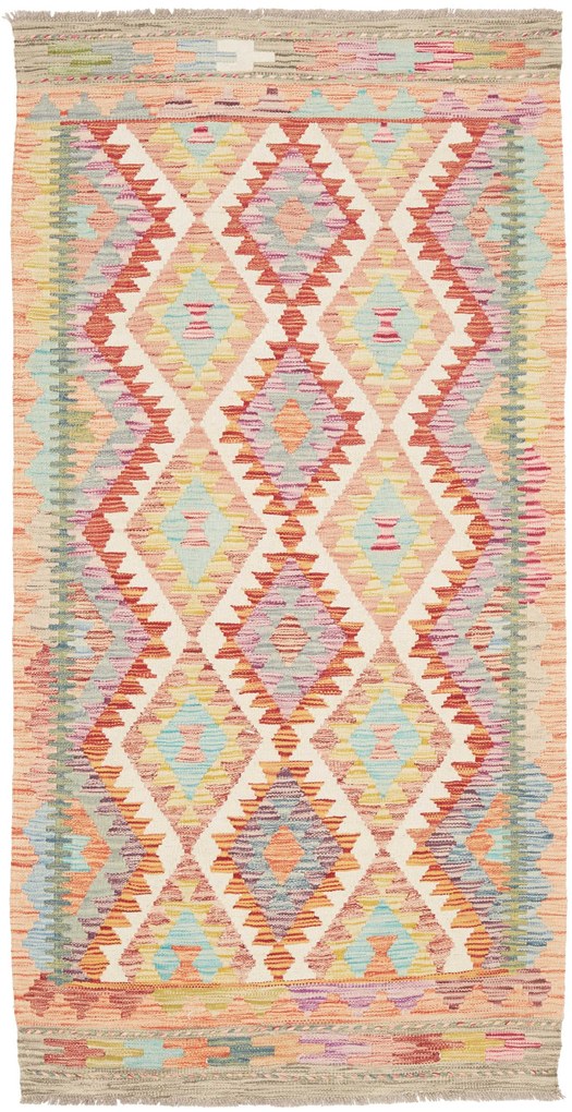Kilim Tappeto 200x100 (Pakistan) Tessuto A Mano