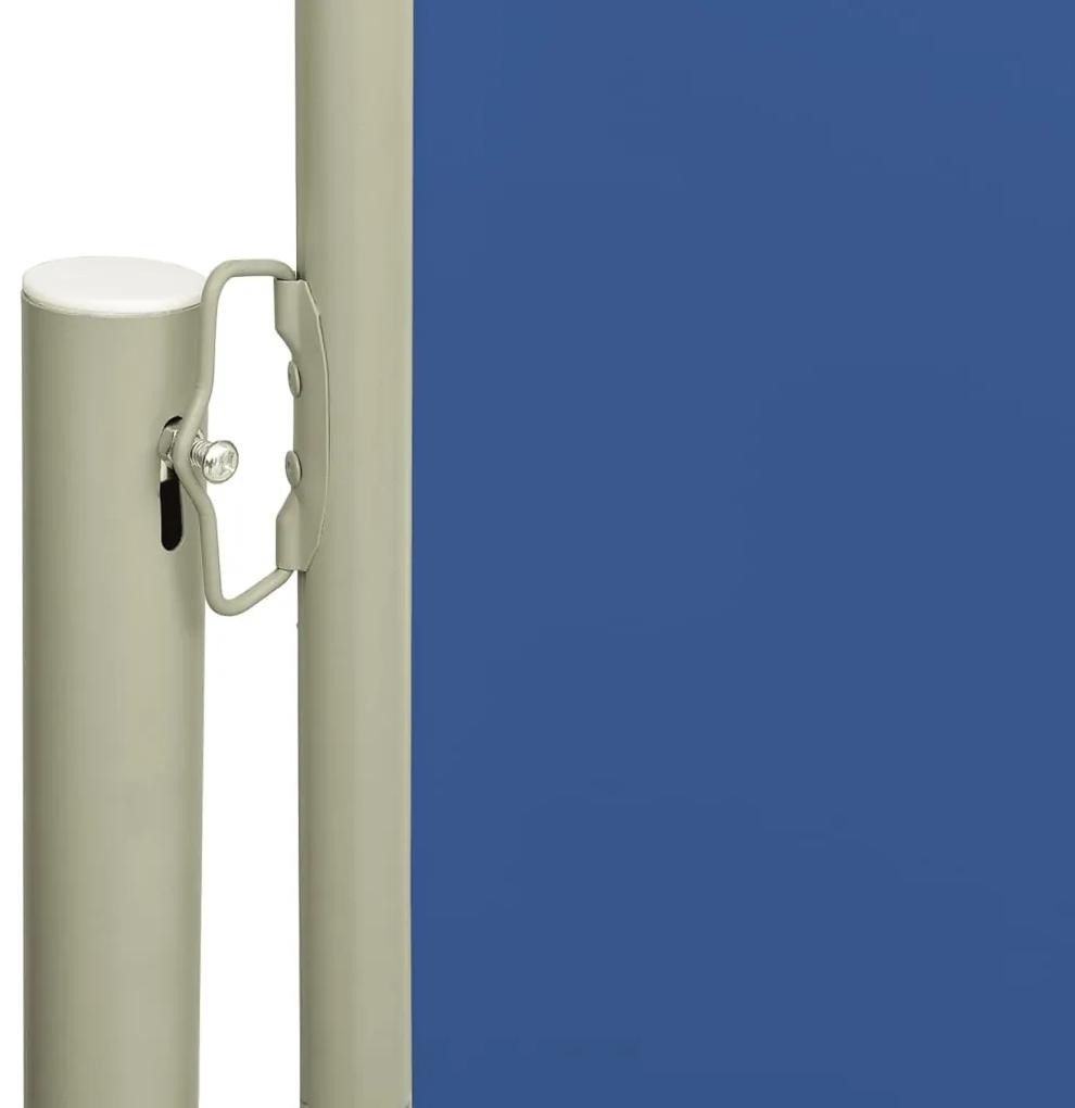 Tenda Laterale Retrattile per Patio 140x300 cm Blu