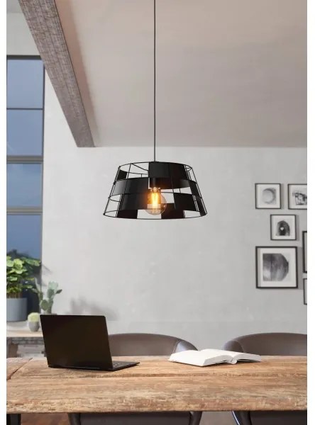 Eglo 43892 - Lampadario a sospensione con filo PONTEFRACT 1xE27/40W/230V