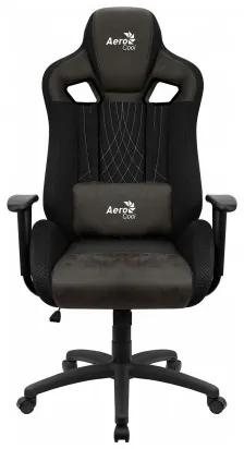 Sedia Gaming Aerocool EARL AeroSuede 180º Nero