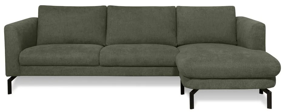 Divano angolare verde scuro (angolo destro) Gomero - Scandic