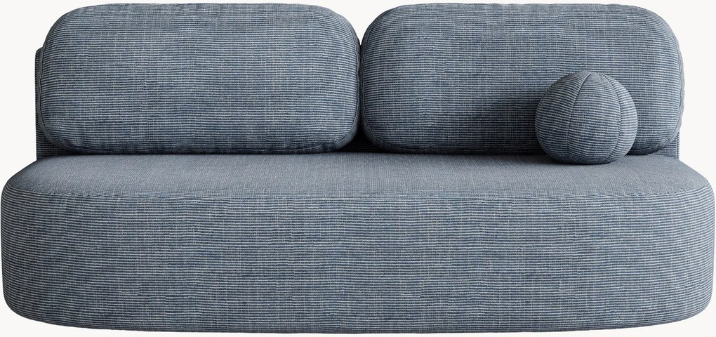 Divano letto 3 posti con contenitore Sophia, larg. 202 cm