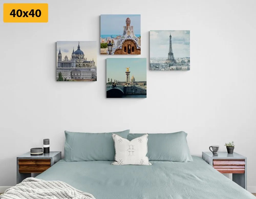 Set di quadri – Sogno del viaggiatore