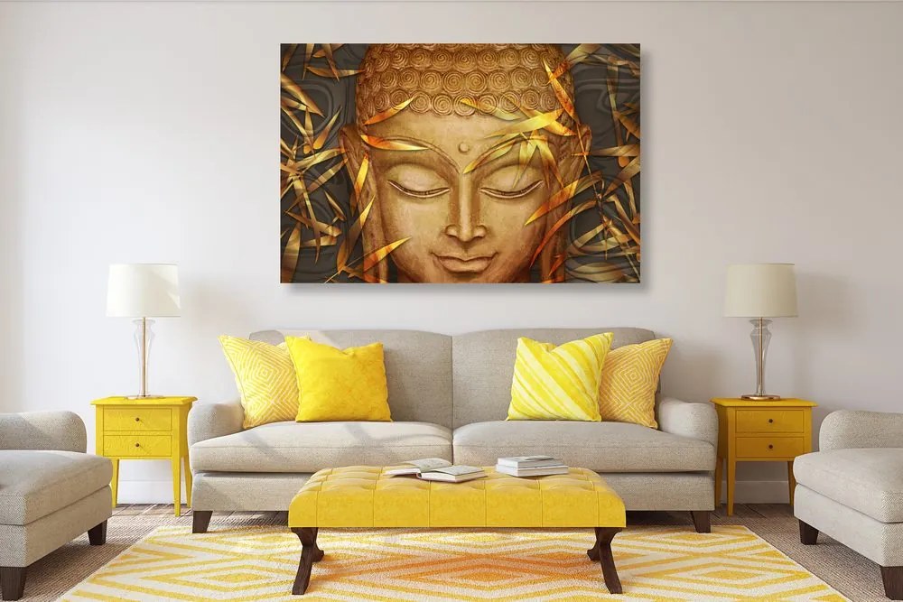 Quadro su tela – Buddha sorridente