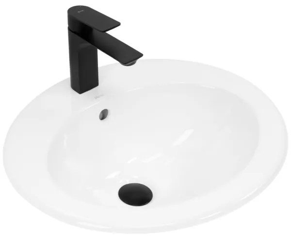 REA-U4122 - Lavabo da incasso DALIA 46x51,5 cm ceramica/bianco lucido