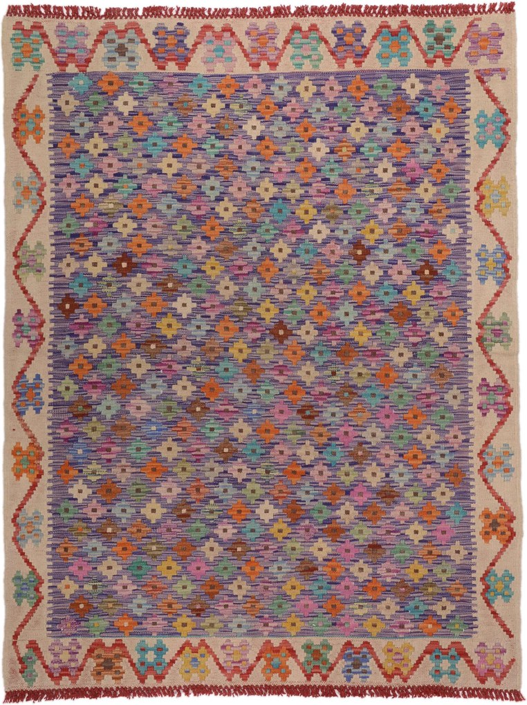 Kilim Tappeto 130 x 170 (Pakistan) Tessuto A Mano