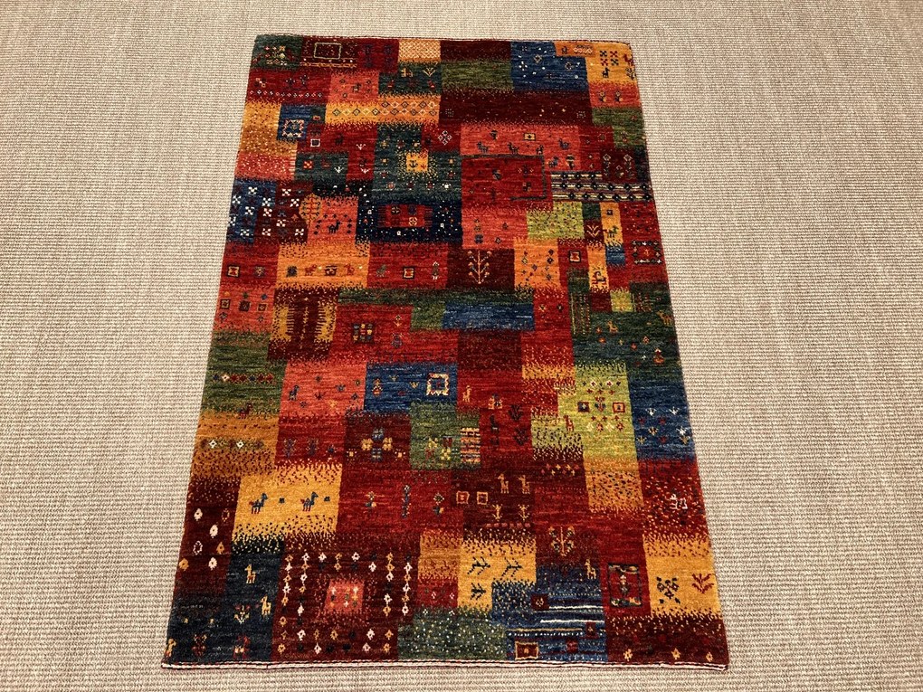 Loribaft Tappeto 130 x 90 (Iran) Annodato A Mano