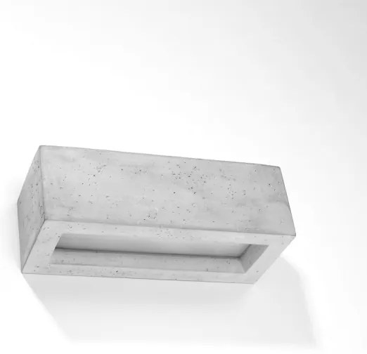 Sollux SL.0992 - Applique VEGA 1xE27/60W/230V 30 cm cemento