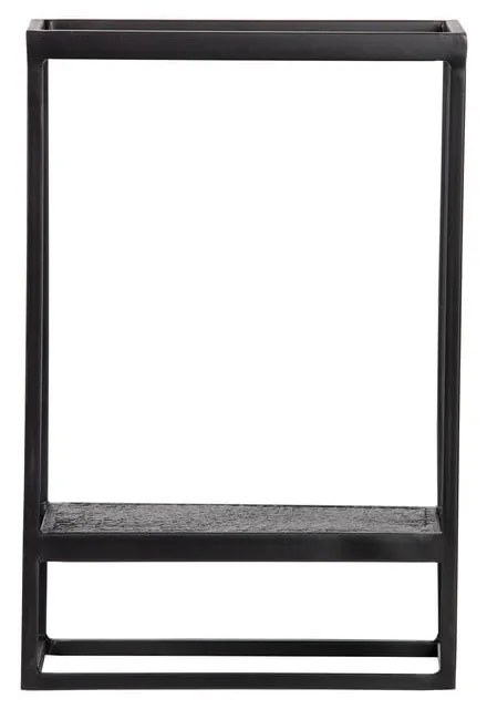 Supporto da parete in metallo nero 40x60 cm Febe - WOOOD