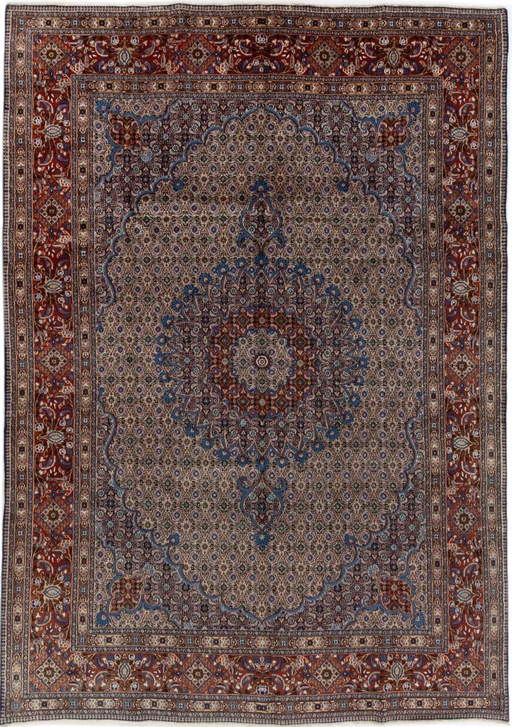 Moud Tappeto 250x350 (Iran) Annodato A Mano