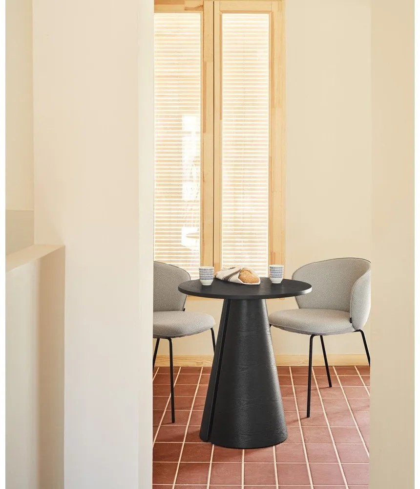 Tavolo da pranzo rotondo con piano in frassino ø 65 cm Cep - Teulat