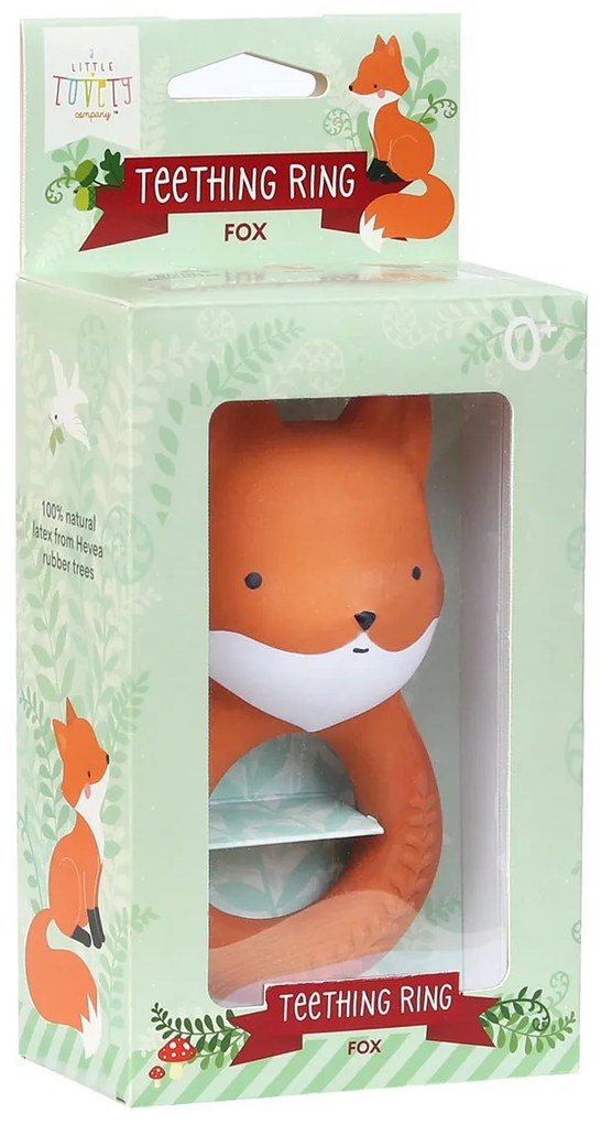 A Little Lovely Company - anello dentizione in gomma naturale - volpe
