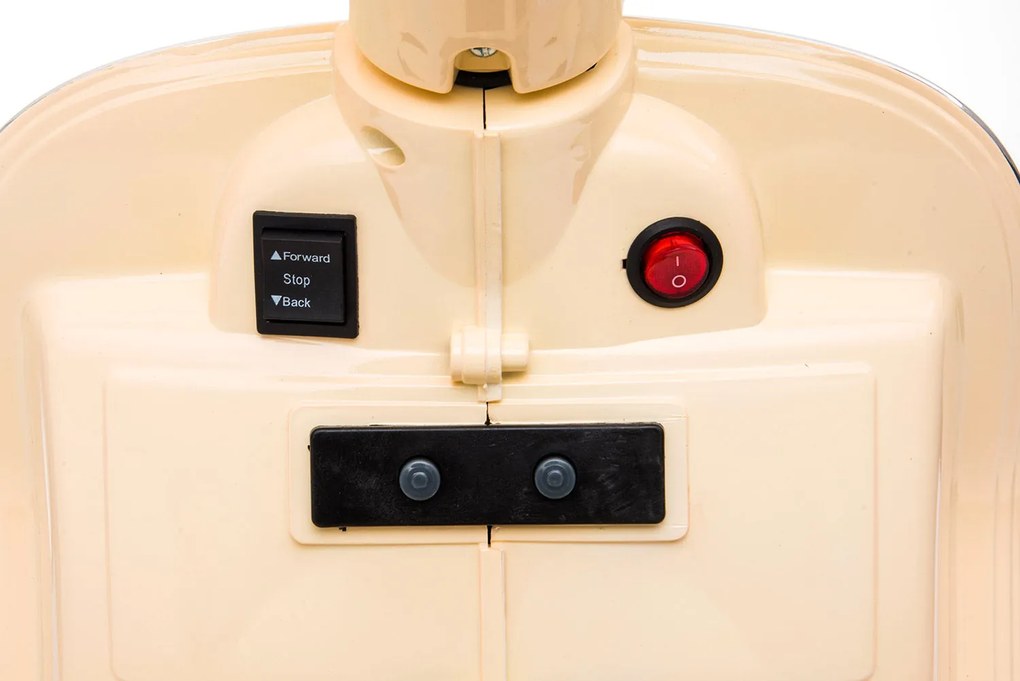 Piaggio Mini Vespa PX150 Elettrica 6V per Bambini Crema...
