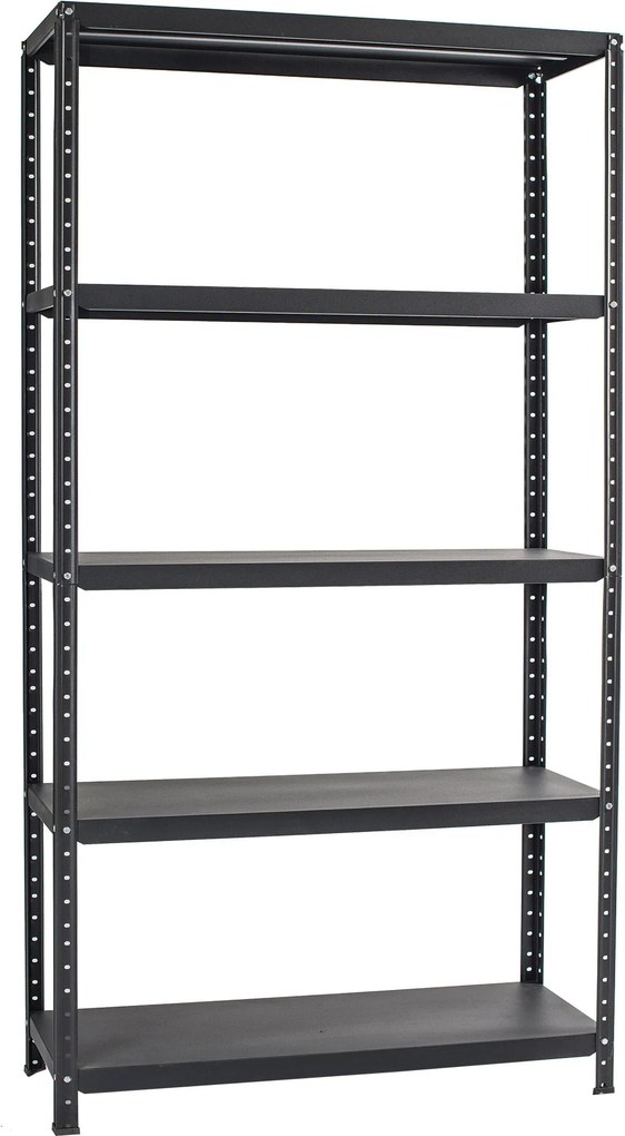 Scaffale in Metallo 5 Ripiani 100x40x187 cm Ettore Antracite...