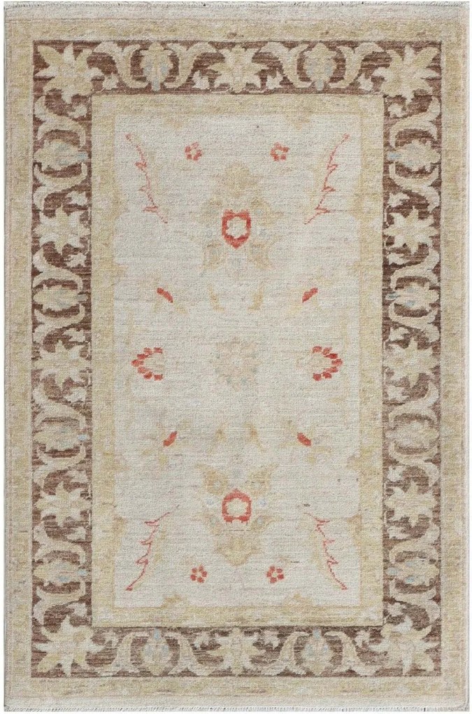 Ziegler Tappeto orientale 80 x 120 Beige (Pakistan) Annodato A Mano