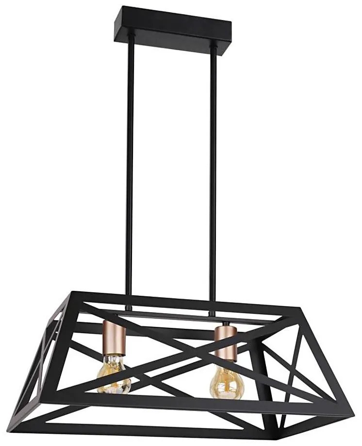 Lampadario su filo ORIGAMI 2xE27/40W/230V