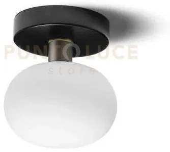 Mose lampada da parete o soffitto struttura nera particolari bronzo...