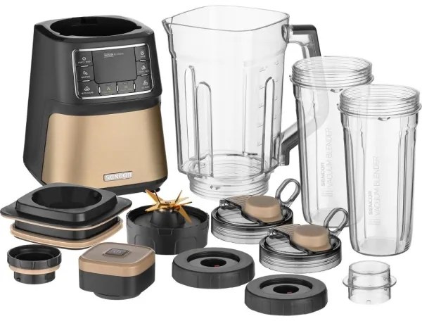 Sencor - Miscelatore a vuoto da tavolo 1500W/230V oro