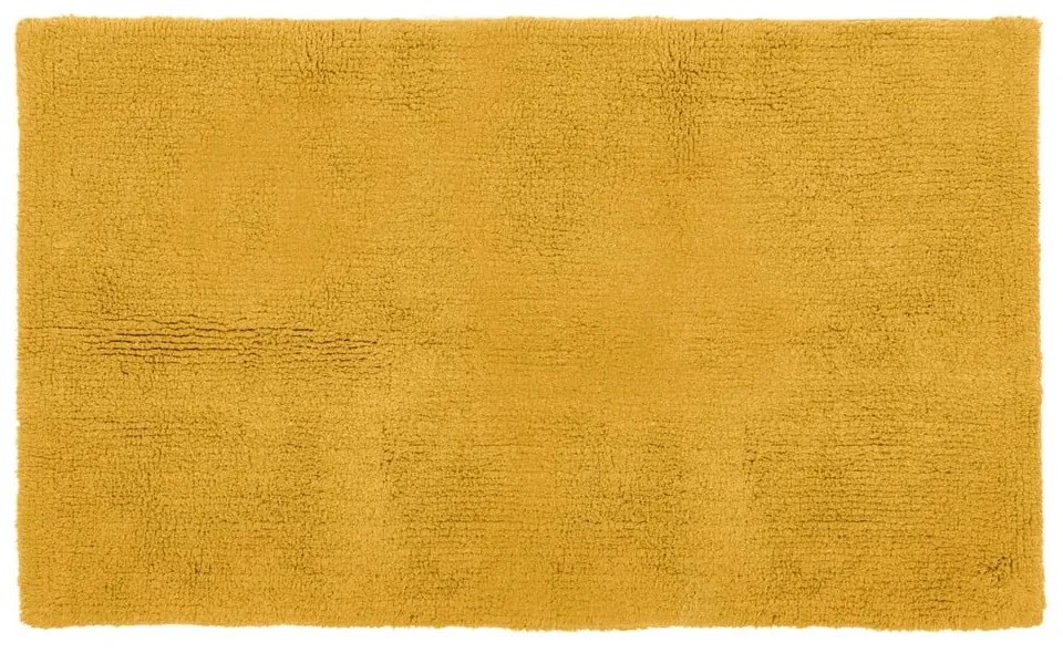Tappeto da bagno giallo ocra 100x60 cm Riva - Tiseco Home Studio
