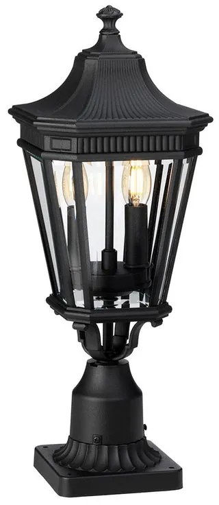 Lampione da giardino, FE-COTSLN3-M-BK H 54 cm, nero, IP44 ELSTEAD