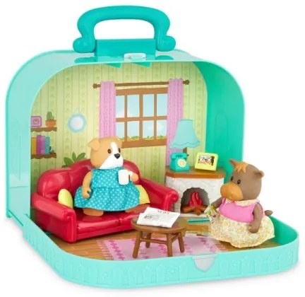 Li'l Woodzeez - Ambientato nel salotto di una valigia