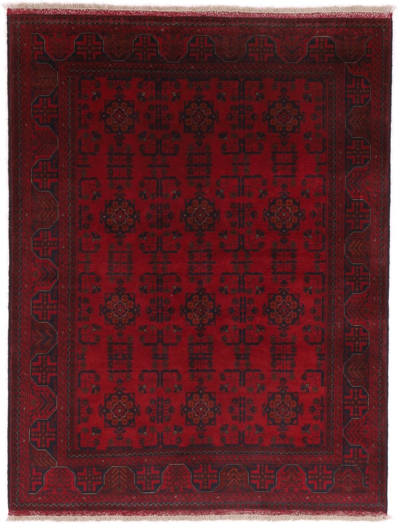 Afghan Tappeto 150x200 (Afghanistan) Annodato A Mano