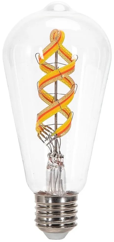 LED RGBW Lampadina FILAMENT ST64 E27/4,9W/230V 2700-6500K - Aigostar
