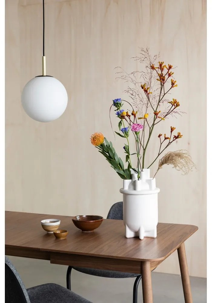 Tavolo da pranzo pieghevole con piano in legno di noce 80x120 cm Glimps - Zuiver