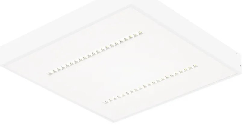 Plafoniera LED 60x60 28W, 36W, 42W, CCT CRI92 UGR13 con driver Philips Colore Bianco Variabile CCT, Potenza 28W