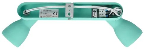 Luce Spot PICARDO 2xE14/40W/230V turchese