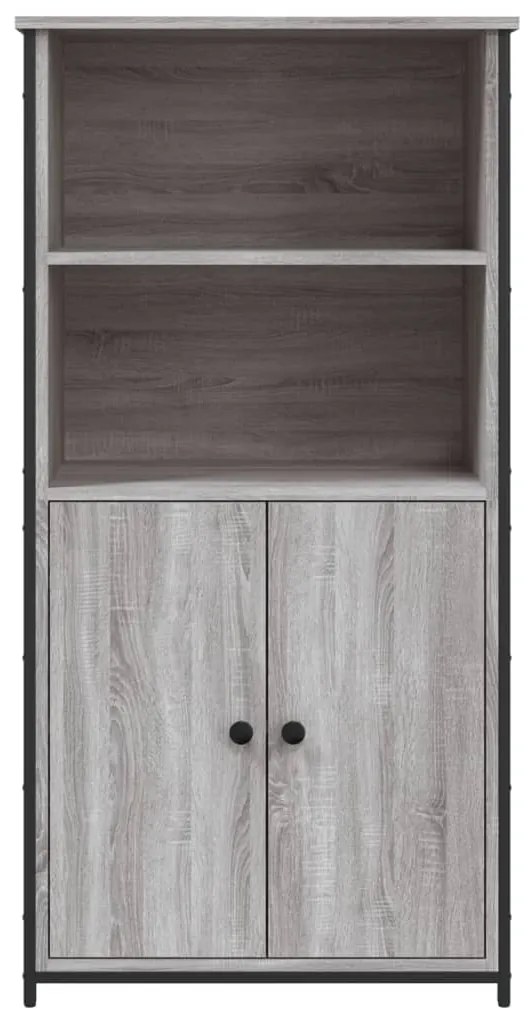 Credenza grigio sonoma 62x36x121,5 cm in legno multistrato