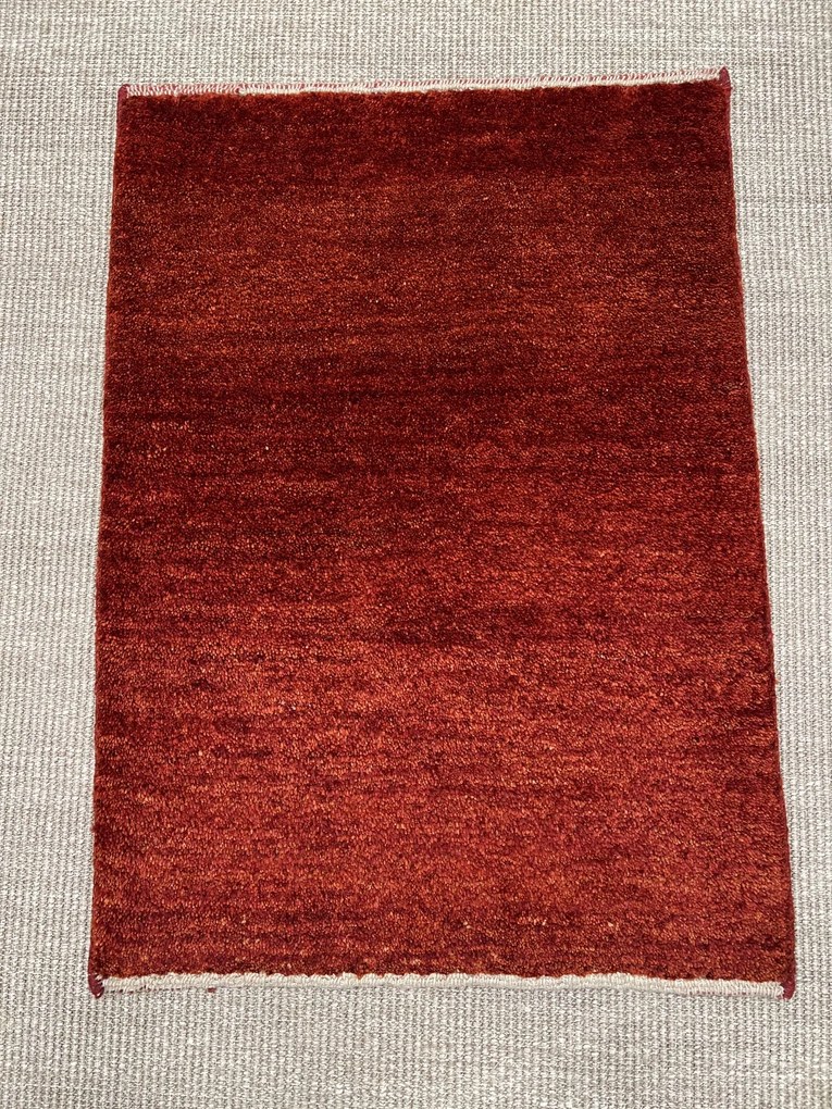 Gabbeh Tappeto persiano 80x60 Rosso (Iran) Annodato A Mano