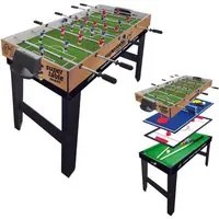 Tavolo Multi Gioco 4 in 1 Maxi 122x60x81,5 cm Completo di Accessori