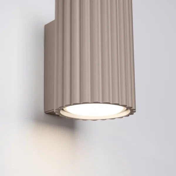 Brilagi - Lampada da parete LED CRESTO 1xGU10/10W/230V 10 cm taupe