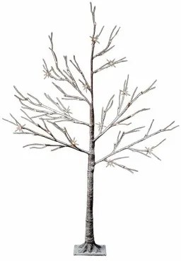 Albero di Natale Lumineo 492348 Luce LED Esterno Nevoso 30 x 30 x 125 cm