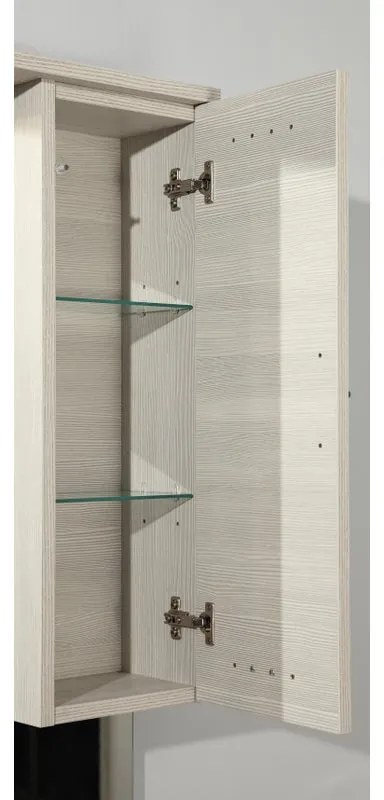 Specchio Contenitore Con Illuminazione Rimini rovere nabucco L 100 x H 108 x P 18.5 cm