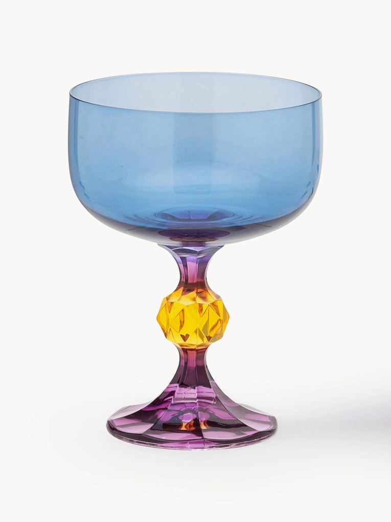 Set di 2 bicchieri da cocktail in cristallo Paradise